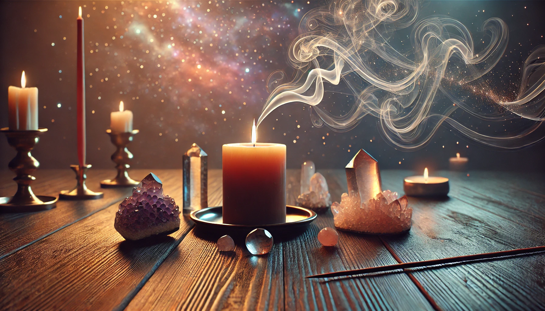 Tütsü, Mum ve Doğal Taşların Spiritüel Enerjideki Rolü